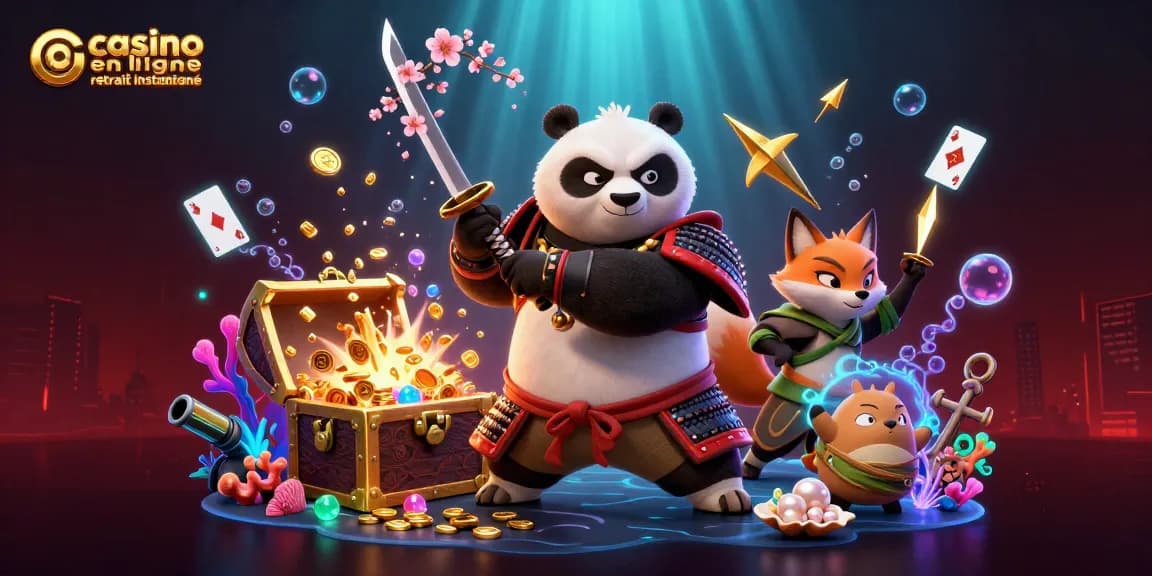 Découvrez le casino en ligne retrait instantané avec des personnages captivants et des éléments de jeu dynamiques.