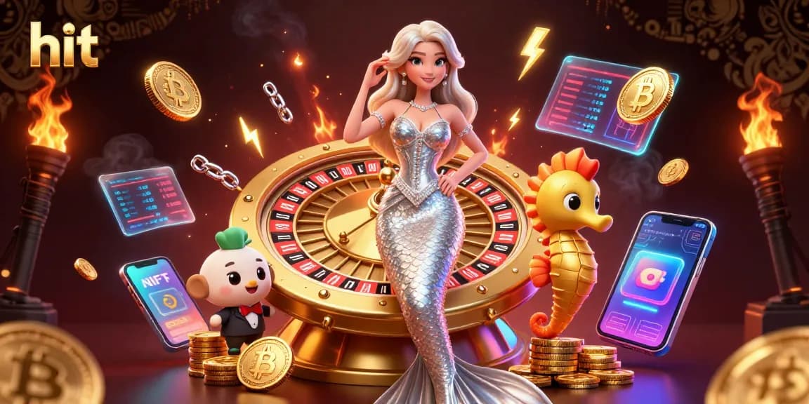 Win big with hit at the glamorous casino featuring roulette and luxurious 3D elements.