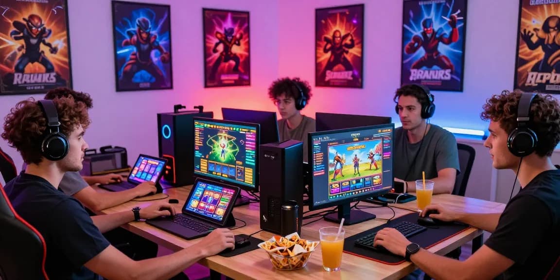 Engaged players utilizing lavowin login for an exciting online gaming session.