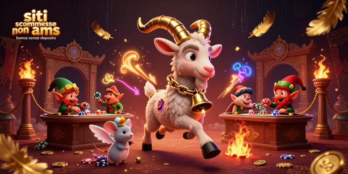 Gioca ai siti scommesse non aams bonus senza deposito con personaggi divertenti in un casinò!