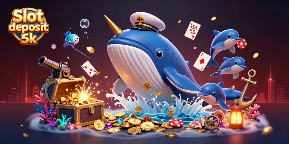Slot deposit 5k menambahkan keseruan saat beraksi dengan permainan mesin slot di lautan koin yang melimpah.