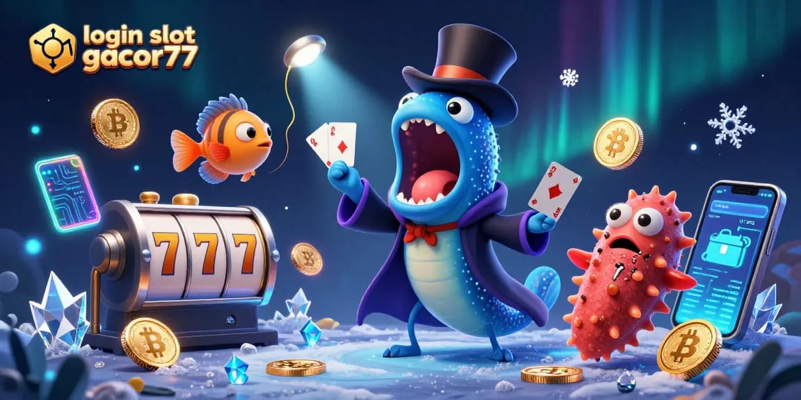 Experience winning strategies at login slot gacor77 with vibrant online gaming action and dynamic characters.