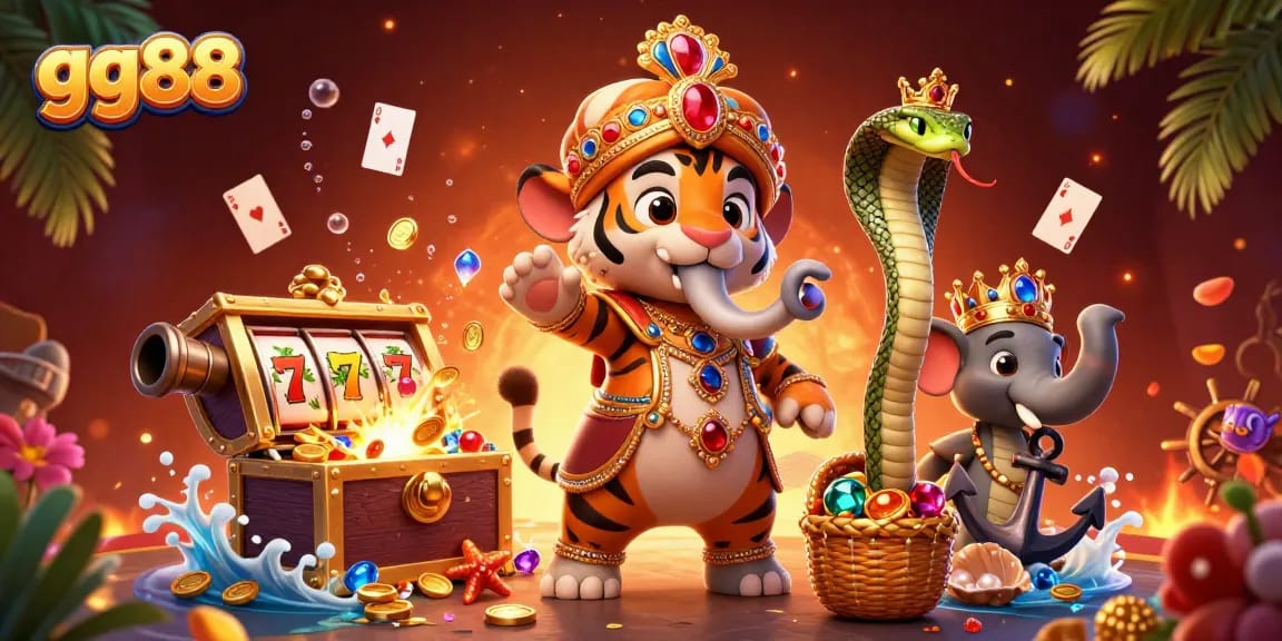 Experience thrilling games at gg88 with engaging visuals and dynamic casino scenes.