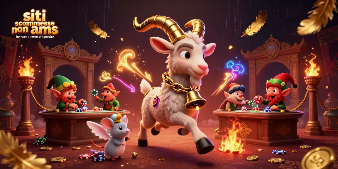 Gioca ai siti scommesse non aams bonus senza deposito con personaggi divertenti in un casinò!