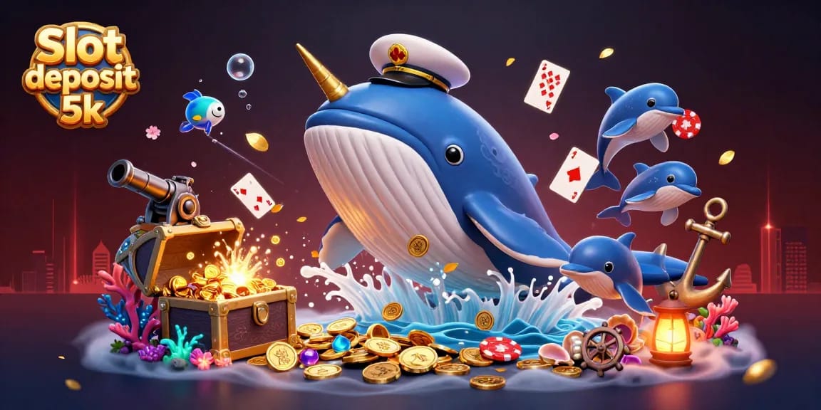 Slot deposit 5k menambahkan keseruan saat beraksi dengan permainan mesin slot di lautan koin yang melimpah.