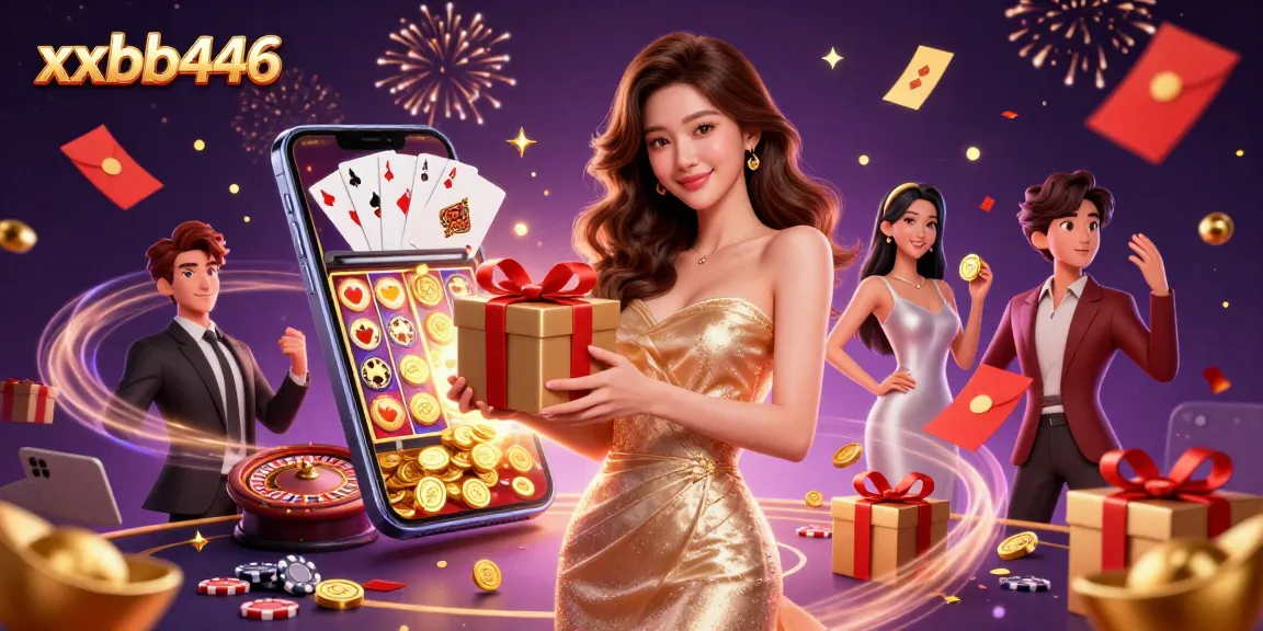 Experience winning at xxbb446 with vibrant online slots and festive casino elements
