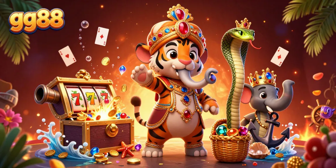 Experience thrilling games at gg88 with engaging visuals and dynamic casino scenes.