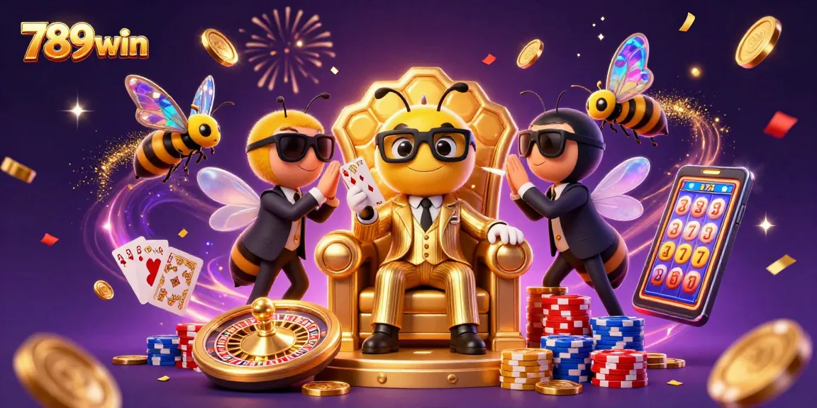 Engage with 789win's thrilling casino world, featuring a mob boss and vibrant gaming elements.