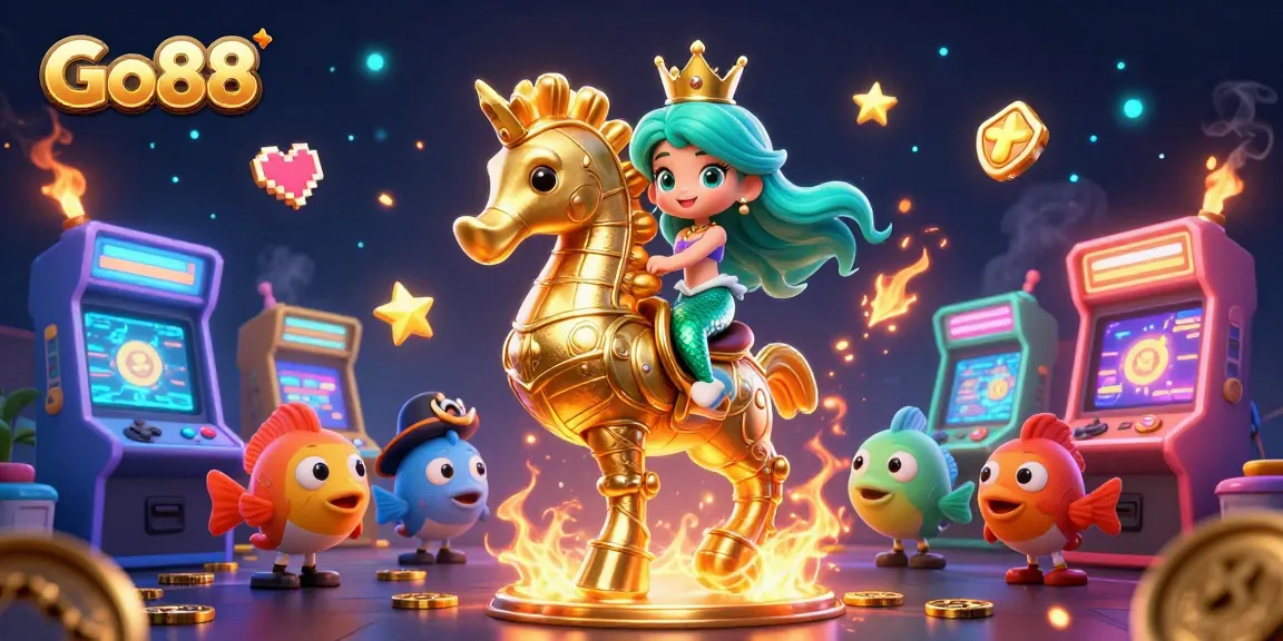 Engage in thrilling gaming adventures at Go88 with vibrant casino-themed characters and immersive visuals.