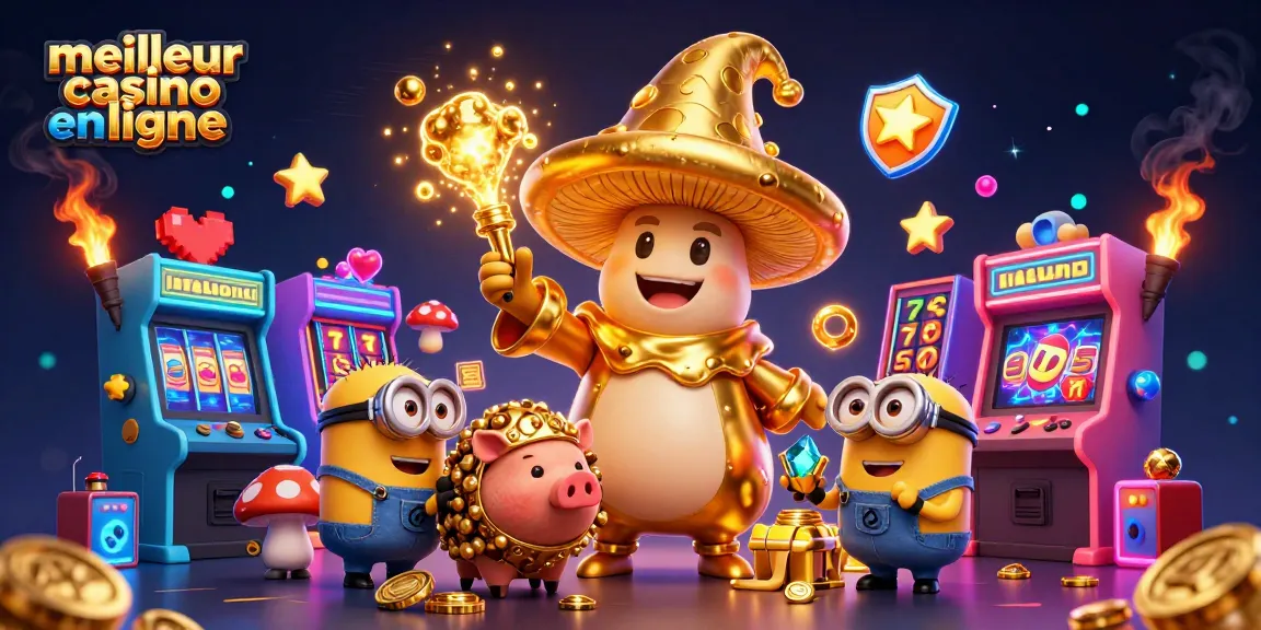 Découvrez le meilleur casino en ligne avec un sorcier et des minions en quête de trésors.