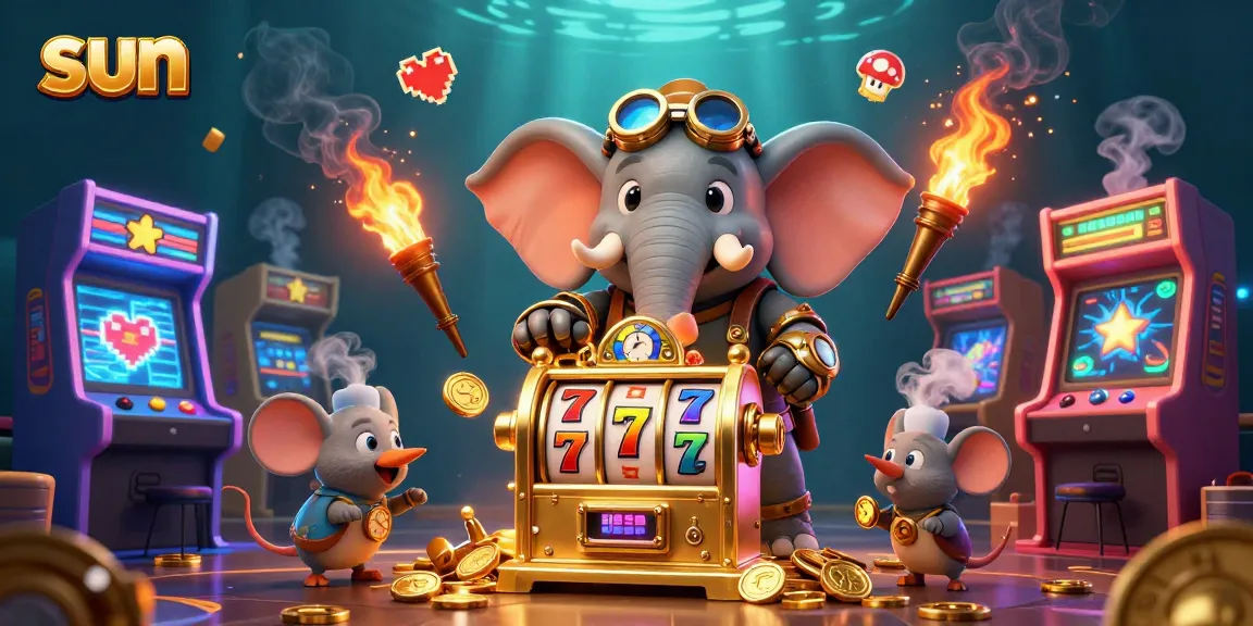 Spin the colorful slot machine with sun-themed symbols and enjoy thrilling moments!
