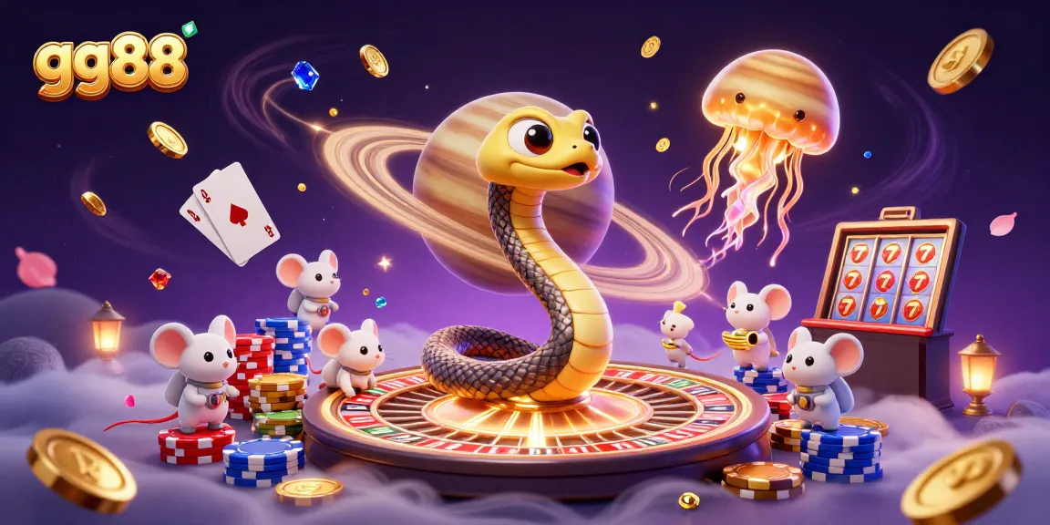 Experience thrilling bets at gg88 with dynamic cosmic casino elements and engaging characters.