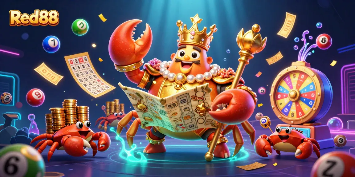 Experience the lively excitement of Red88's gaming world with colorful elements and interaction.
