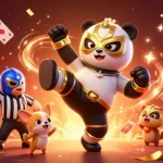Experience the thrilling action at sunwin casino with vibrant characters and games in a dynamic 3D scene.