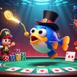 Casino en ligne retrait immédiat avec des personnages de dessin animé dans une illustration 3D dynamique