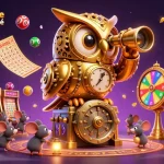 Gagnez rapidement avec le casino en ligne retrait instantané illustré par une scène dynamique de machines à sous.