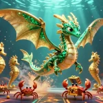 Découvrez le meilleur site de pari sportif avec un dragon de mer et des éléments de pari dynamique.