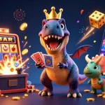 Pariez sur le meilleur site de pari sportif avec une illustration de casino animé captivante.