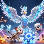 Vivez l'excitation du meilleur site de pari sportif avec une illustration dynamique de personnages et éléments de jeu.