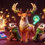 Jeux de casino en ligne retrait instantané avec un cerf celtique et un blaireau sage