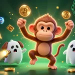 Experience the excitement of otw555 with a mischievous ghost and crypto elements in a haunted casino.
